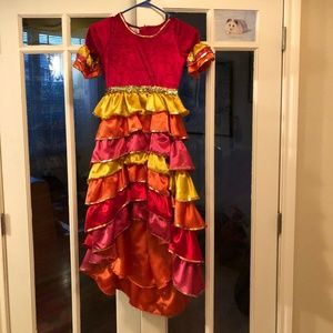 Cha-cha dancer dress
